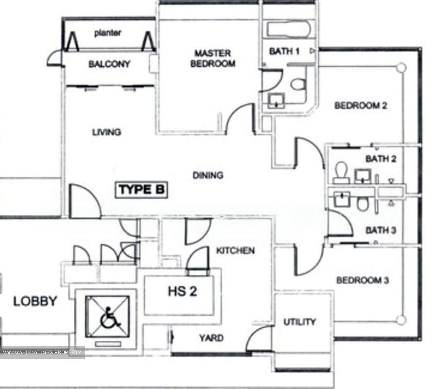 Parc Aston (D13), Apartment #570630071